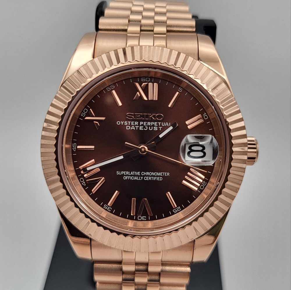 New Seiko Mod 36mm Automatic Watch